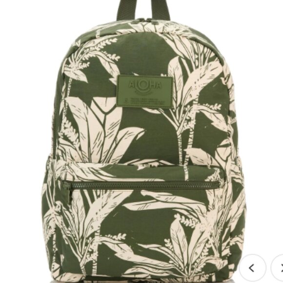 ALOHA Collection Handbags - Keep It Light Backpack Ti Leaf  NWT